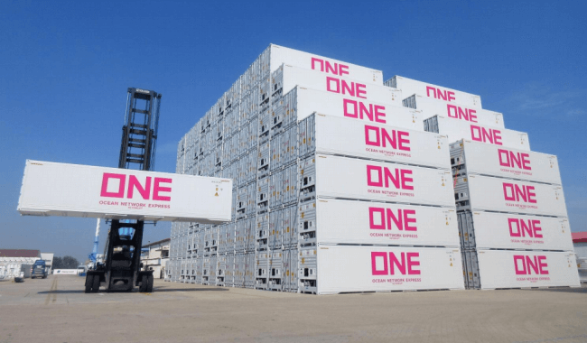 ocean-network-express-ONE-reefer-containers