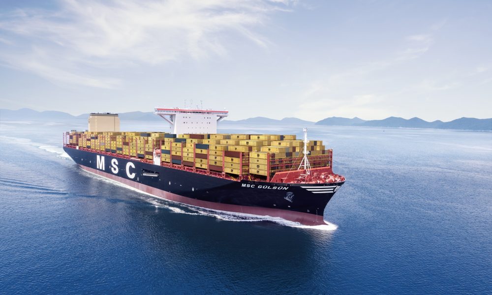 World S Largest Container Ship Completes First Voyage From Asia To Europe Logistics Manager,Painting An Accent Wall With Windows