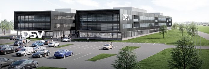 DSV plans to invest approximately 2 billion Danish Kroner in a new logistics center, Europe's largest with just one leaseholder. DSV plans to invest approximately 2 billion Danish Kroner in a new logistics center, Europe's largest with just one leaseholder.