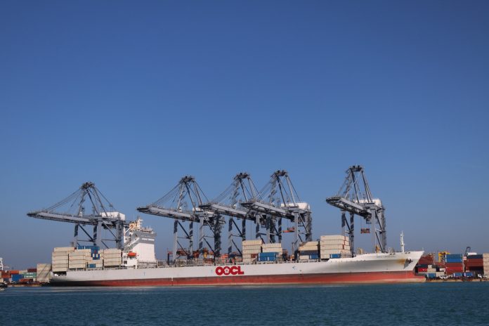 OOCL at Laemchabang
