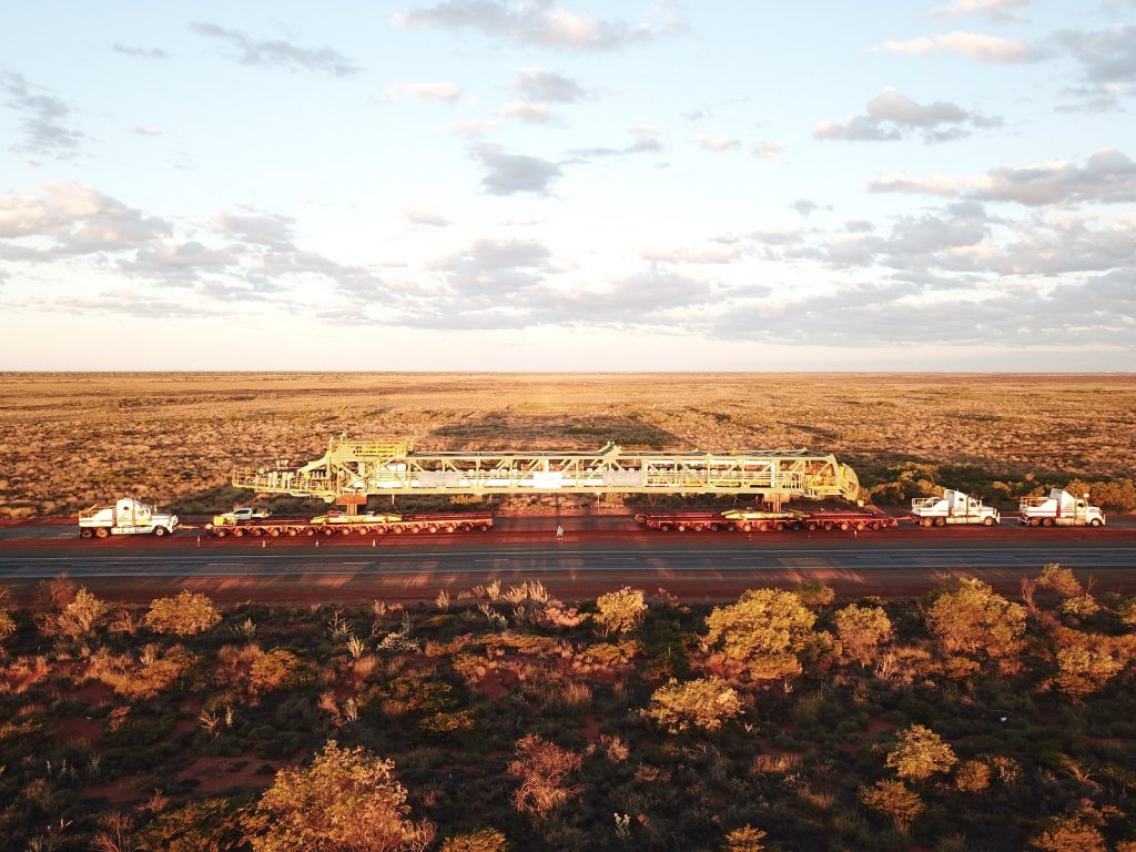 World’s Largest Rail Mounted Machine Delivered by DB Schenker