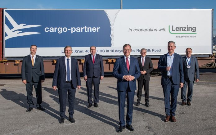 cargo-partner Sends Block Train from Linz to Qingdao for Lenzing AG cargo-partner Sends Block Train from Linz to Qingdao for Lenzing AG
