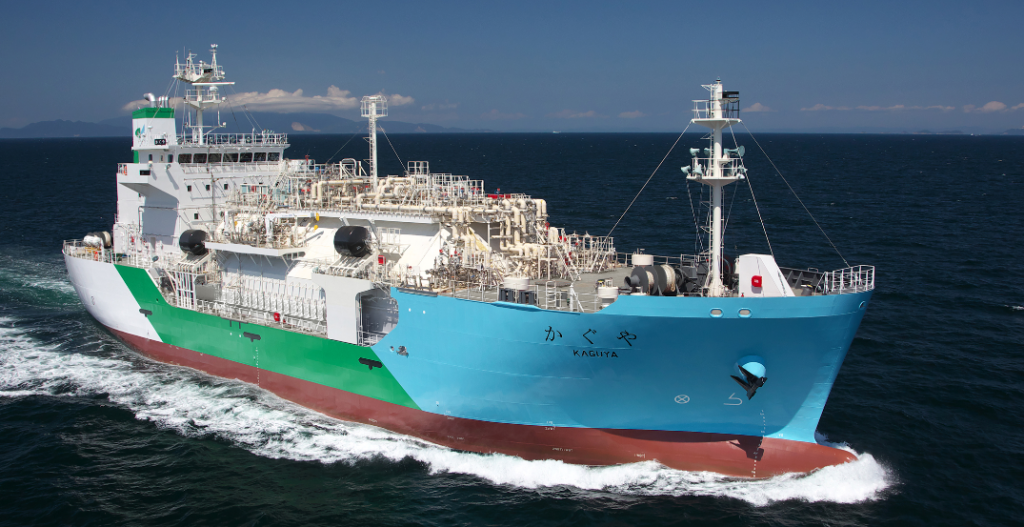 "K" Line Announces First Ship-to-Ship LNG Bunkering Business to Commence in Japan