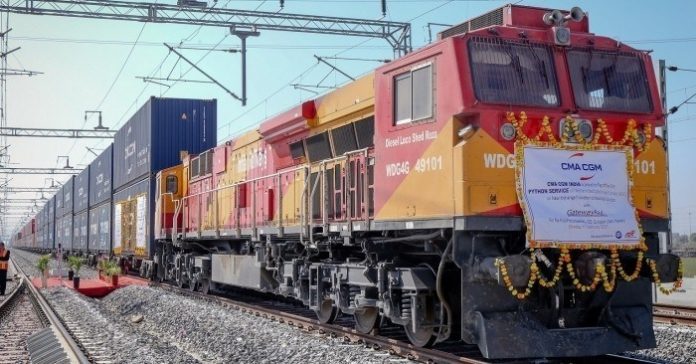 CMA CGM India Introduces the Python Train Service CMA CGM India Introduces the Python Train Service
