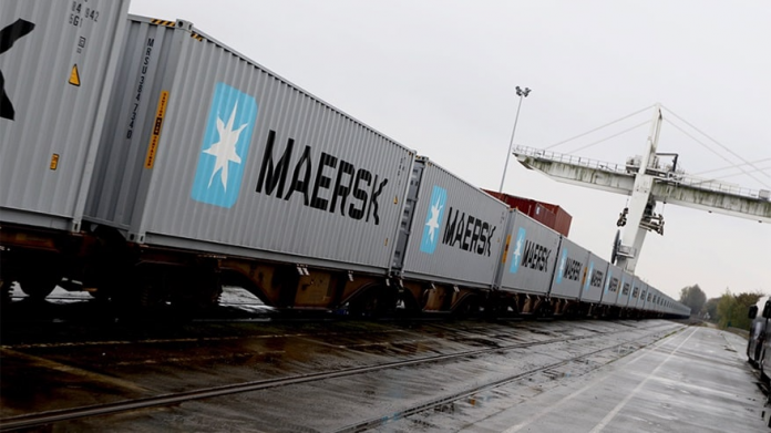 Maersk Pioneers First-ever Block Train from Japan to UK via Trans-Siberian Railway Maersk Pioneers First-ever Block Train from Japan to UK via Trans-Siberian Railway