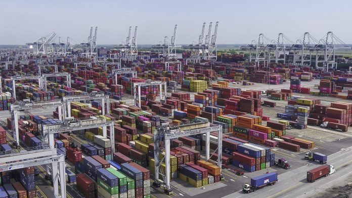 DCIM100MEDIADJI_0055.JPG Konecranes Delivers 28 Container Cranes to Georgia Ports Authority
