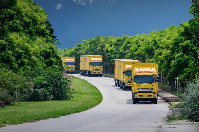 DHL Trucks DHL Global Forwarding