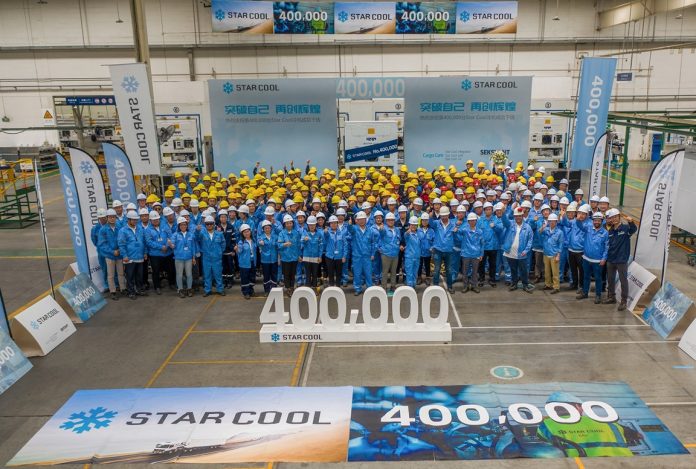 Maersk Container Industry produces Star Cool unit no. 400,000 Maersk Container Industry